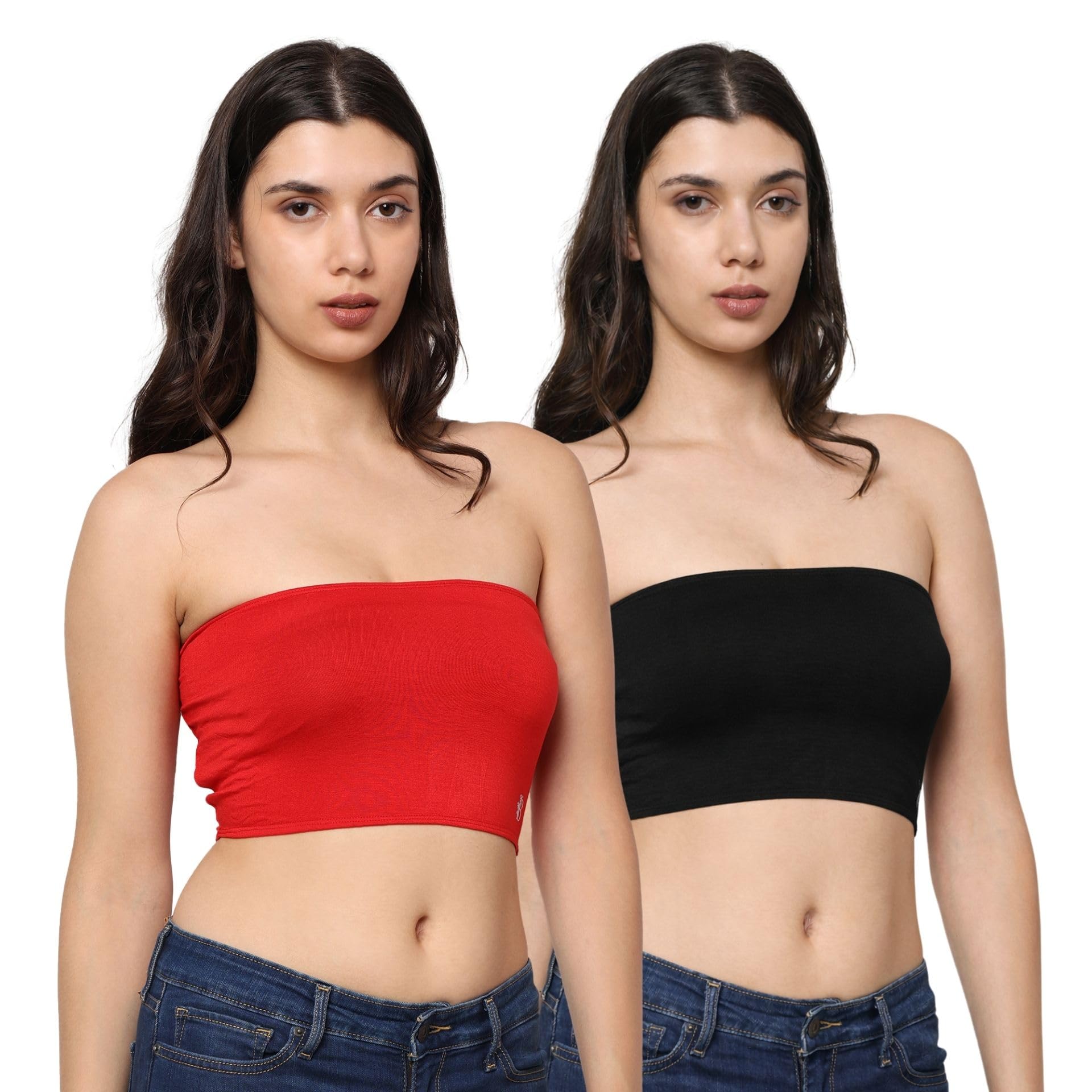 bamboology Bamboo Fabric Tube Top for Women – Ultra Soft, Breathable & Sustainable | Pack of 2-picture-10