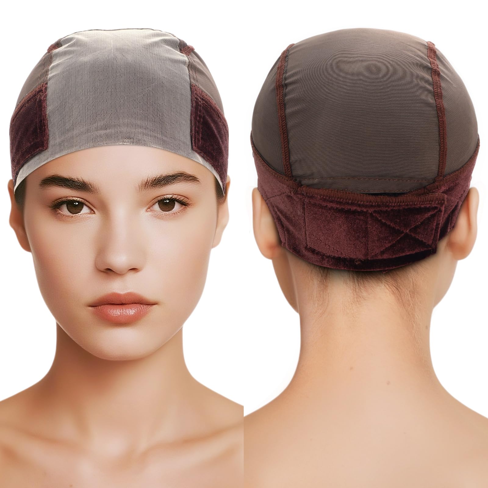 Small Size Lace Wig for Women Wig Grip Cap Brown