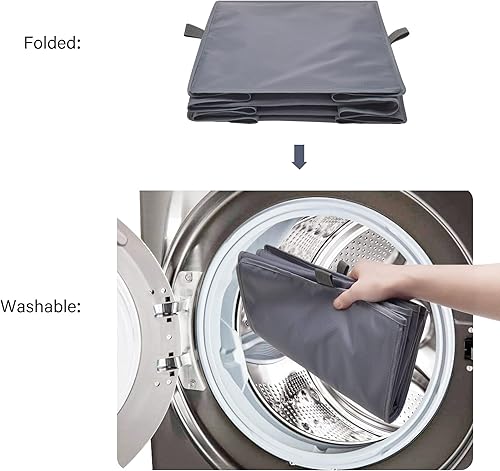 Miniatura 6 de GRANNY SAYS Organizador de armario colgante de 3 estantes y almacenamiento, estantes plegables para armario, organizador colgante para armario y