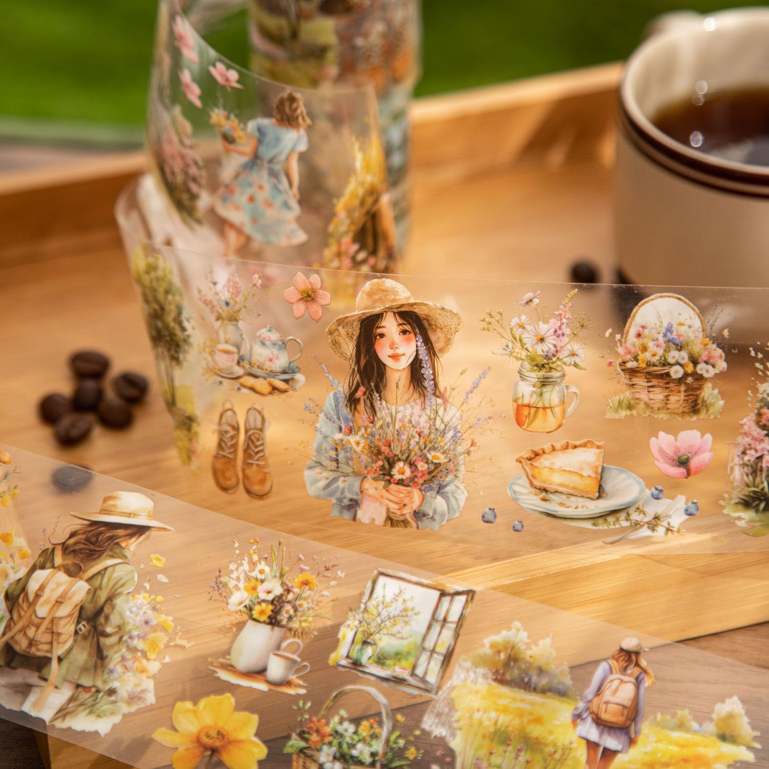 【Q】Pirates of Queen♡ロングPETステ10枚♡コラージュ素材♡ Q】Pirates of Queen♡ロングPETステ10枚♡コラージュ素材♡