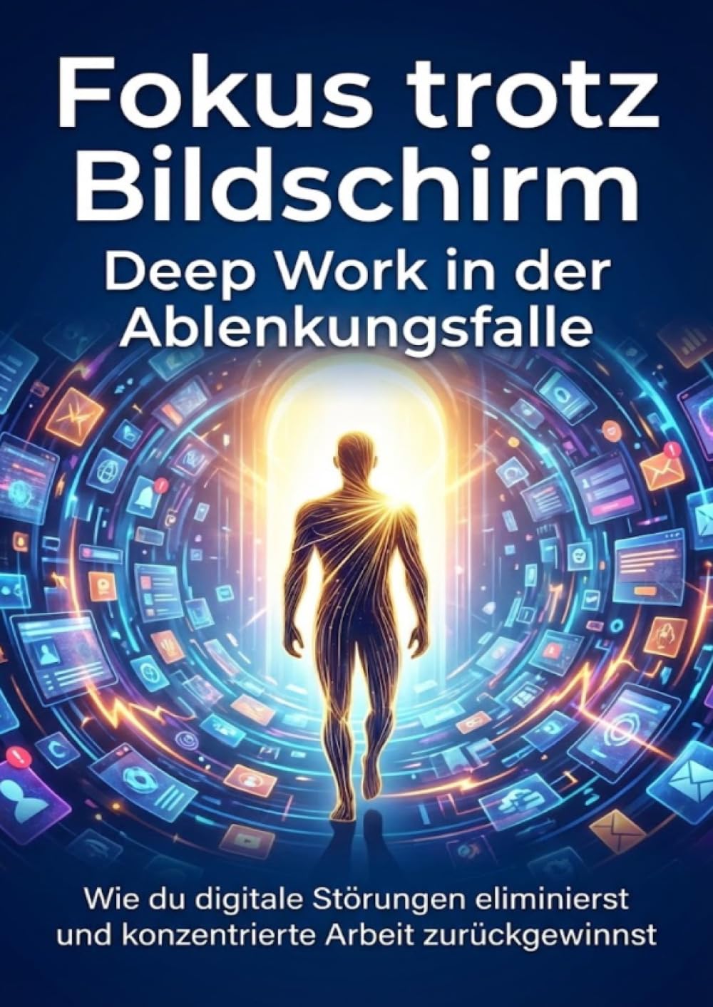 Fokus trotz Bildschirm: Deep Work in der Ablenkungsfalle: Wie du digitale Störungen eliminierst und konzentrierte Arbeit zurückgewinnst
