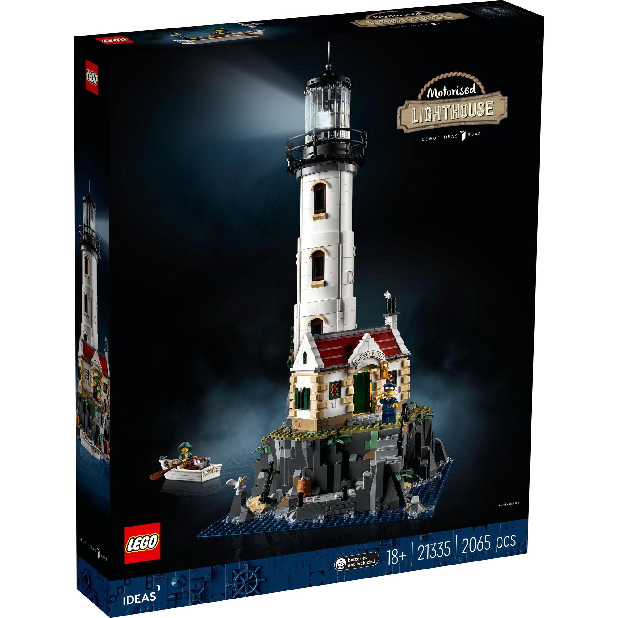 Amazon.co.jp: レゴ(LEGO) アイデア 灯台 (モーター付き) おもちゃ 