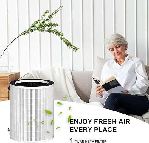 Miniatura 6 de MAX - Filtro HEPA de repuesto compatible con Afloia MAXMAGEMAGE PRO y SansAir-HonatiCompass Home SmartTaylor SwodenCuckoo CAC-J1510FW purificador de