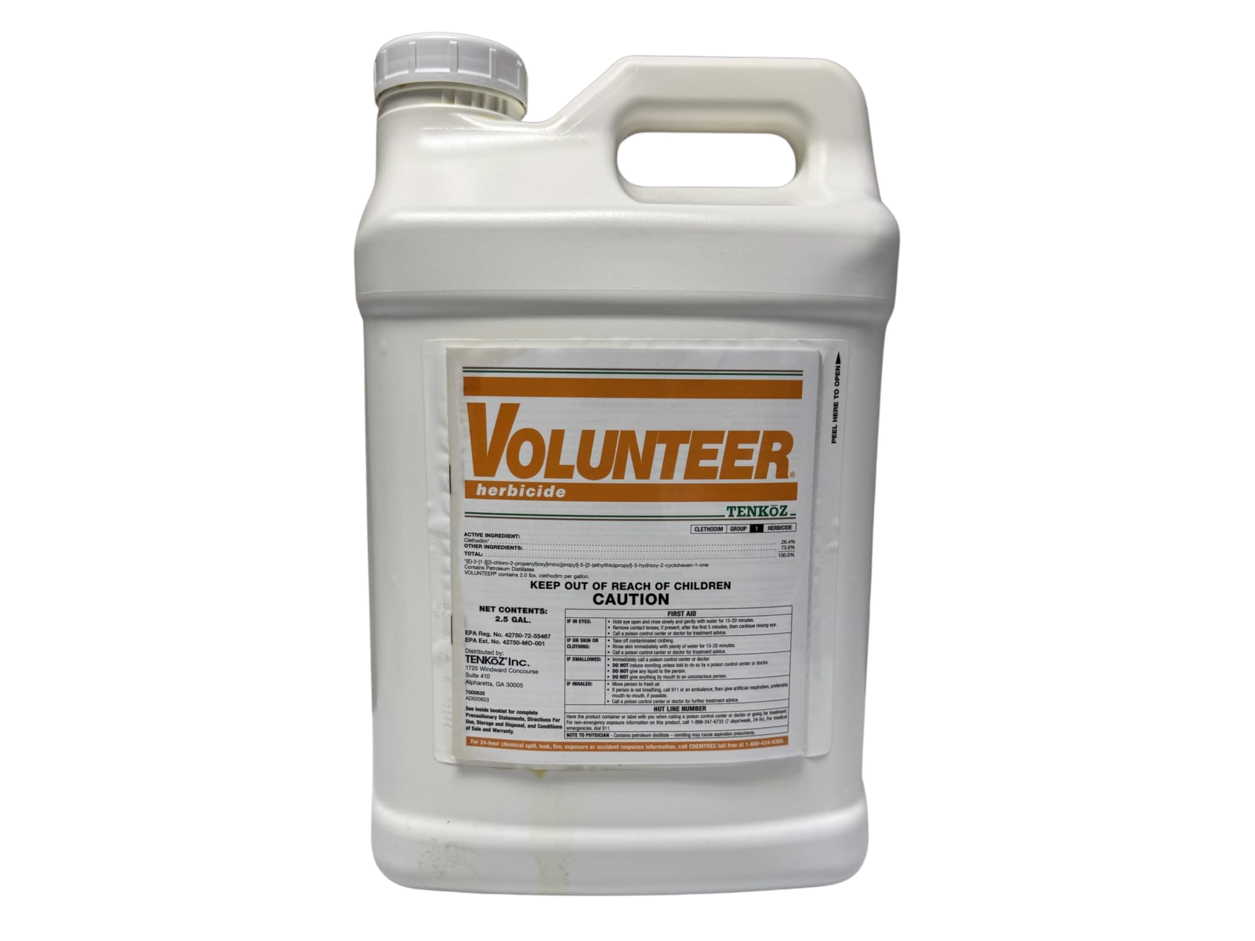 Amazon.com: Clethodim 2E Herbicide Concentrate, Volunteer,2.5