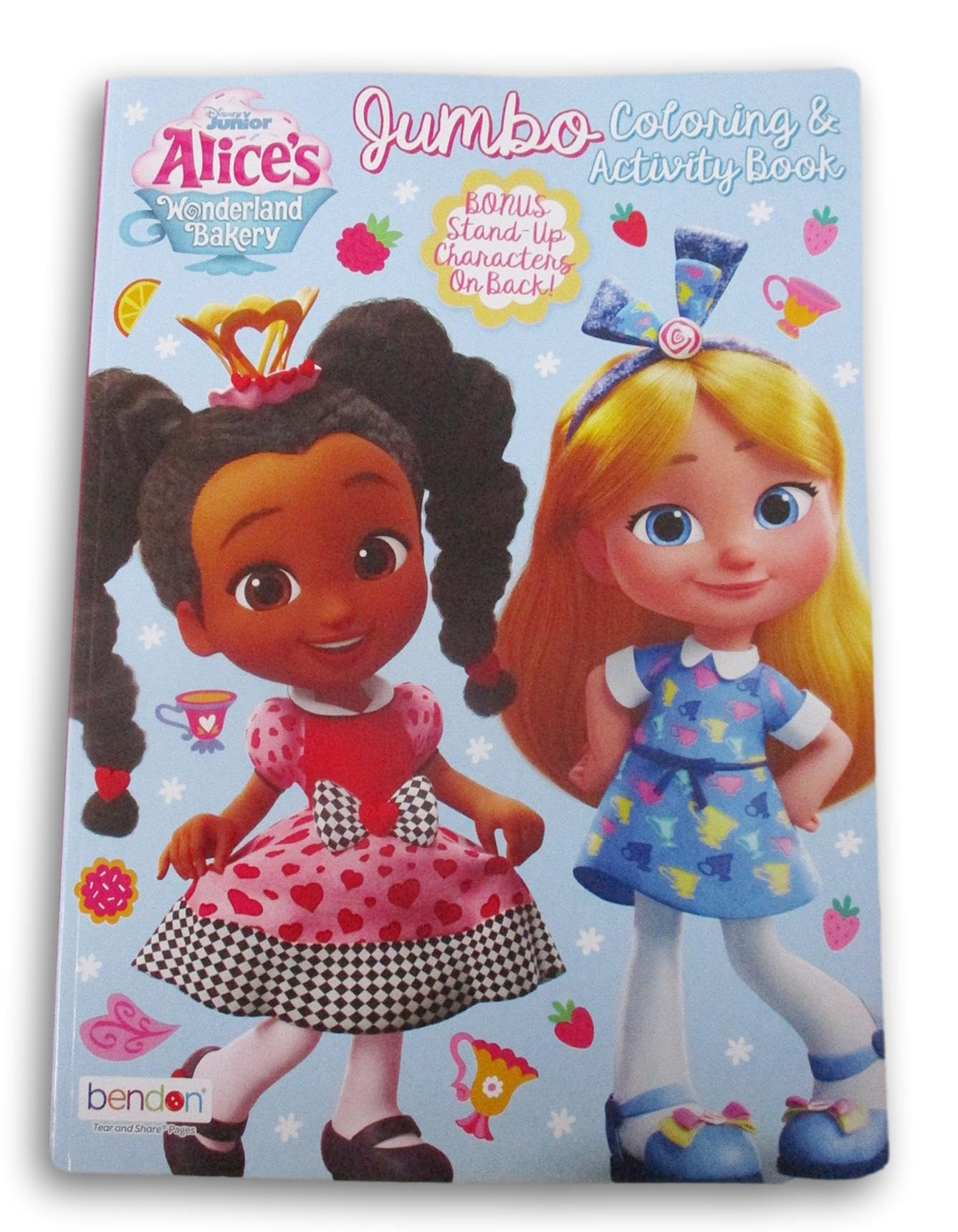 Alice's Wonderland Bakery Coloring and Activity Book - 80 Pages