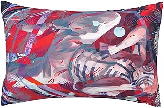 猗窝座 枕カバー 乾きやす 夏 冬 柔らかい さらさら肌触り 吸汗 まくらカバー 40x60cm