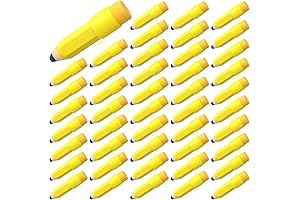 Ctosree 50 Pcs Pencil Shaped Erasers for Kids: Brighten Up Schoolwork with Whimsical Writing Tools