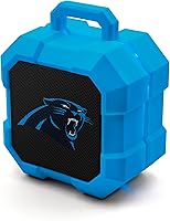 Vista 8 de SOAR NFL Shockbox - Altavoz Bluetooth inalámbrico LED, resistente al agua, IPX4, 5.0 Bluetooth con más de 5 horas de tiempo de reproducción, pequeño