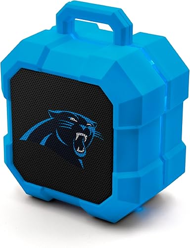 Miniatura 8 de SOAR NFL Shockbox - Altavoz Bluetooth inalámbrico LED, resistente al agua, IPX4, 5.0 Bluetooth con más de 5 horas de tiempo de reproducción, pequeño