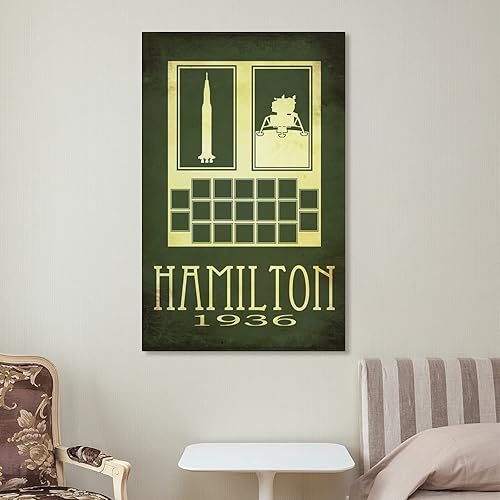 Miniatura 7 de Hamilton, Margaret Print, Computer Programmer Gift, Space Art for Apollo 11, Women in Science Decor Print Canvas Poster Bedroom Decor Sports