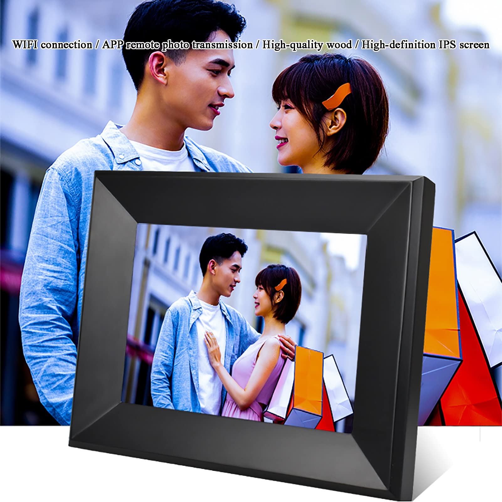 Cornice Digitale WiFi KALAHOL 10,1" Touch Screen - 1080P IPS, 32 GB, App Frameo, Regalo Ideale - Foto 13