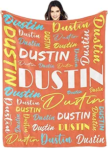 Personalized Blankets for Kids with Names Customized Blankets with Name for Adult Custom Blanket Gift for Birthday Christmas Valentines Day Gift