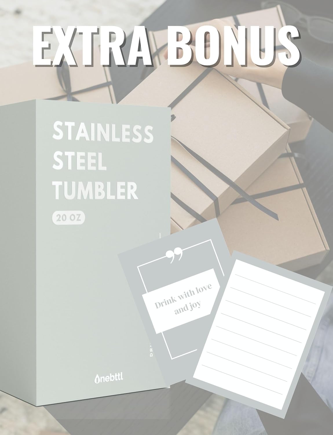 Onebttl Korean K Drama Gifts for Women, 20oz Stainless Steel Tumbler with Lid &Straw for Friends Coworkers for Christmas, Birthday - My K-Drama Watching Tumbler - Image 6