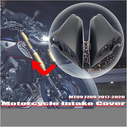 Miniatura 4 de Carenados de marco de motocicleta para Yamaha MT09 FZ09 2017-2020 de fibra de carbono para tanque de gasolina de motocicleta, carenado lateral,