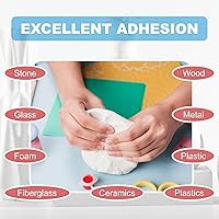 Vista 3 de 1 Libra de Arcilla de Escultura de Masilla Epoxy Natural, Compuesto de Modelado de 2 Partes (A y B) para Esculpir, Modelar, Construir, Reparar