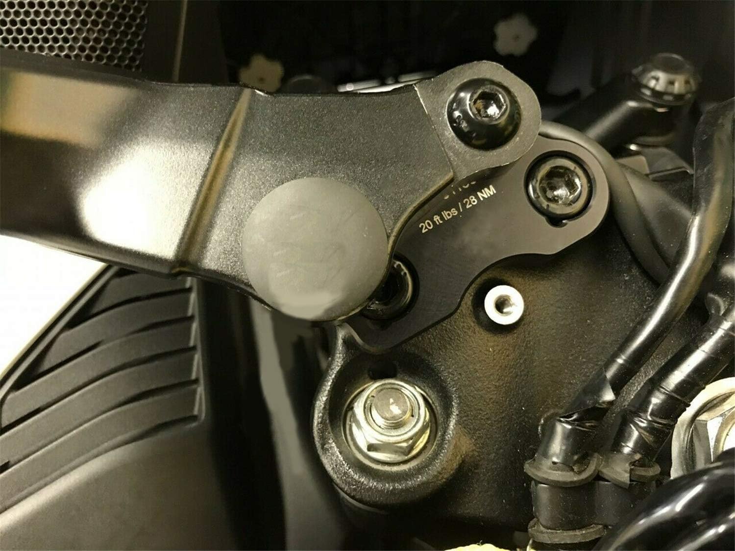 HTTMT- GZSP-ZG-031- Motorcycle Handlebar Risers Height up Compatible With GL1800 2018-2019 Aluminum [See Fitment]