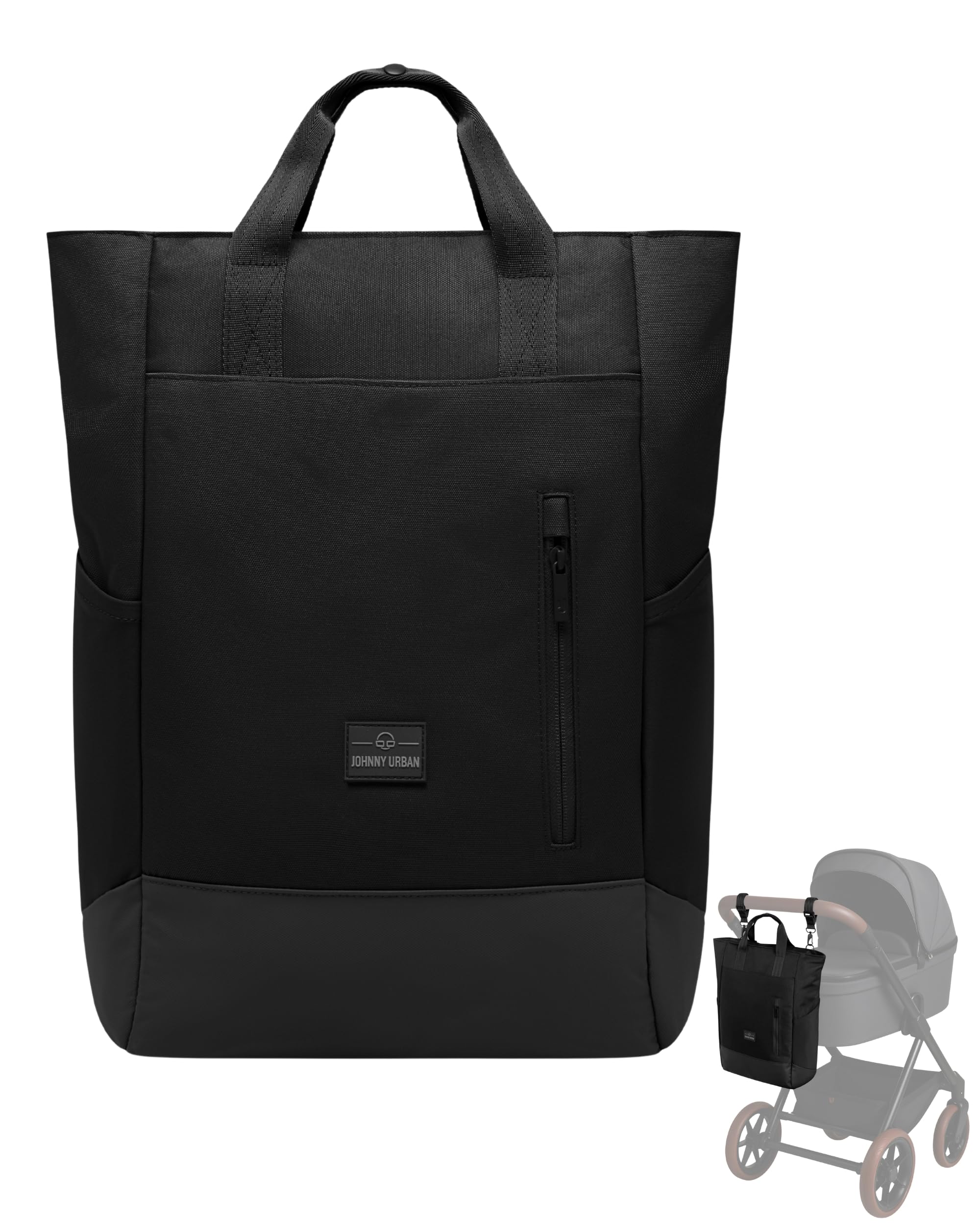 Johnny Urban Zaino Fasciatoio Neonato e Borsa Passeggino - Blair - Fasciatoio Portatile - Zaino Mamma Multifunzione - Volume 16 Litri - Idrorepellente