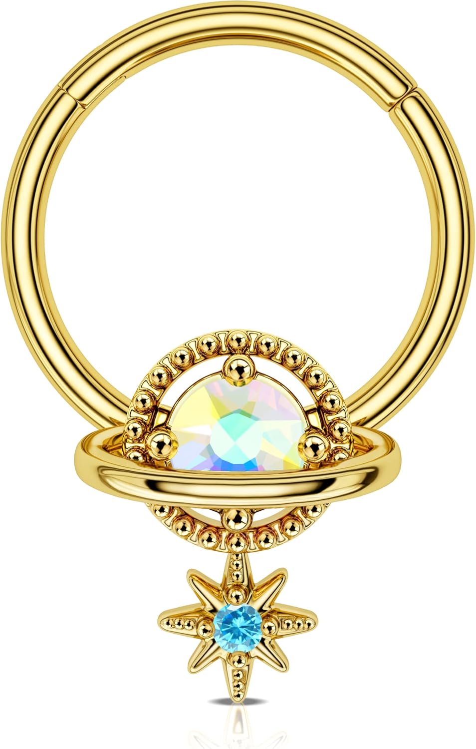 トリーバーチ キラフラワースタッズ ゴールド アイボリー トリーバーチ