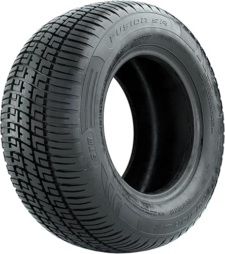 GTW Fusion SR Neumático radial para carritos de golf de 18 pulgadas para calle | 205/50-R10 | Construcción radial con banda de acero | No se