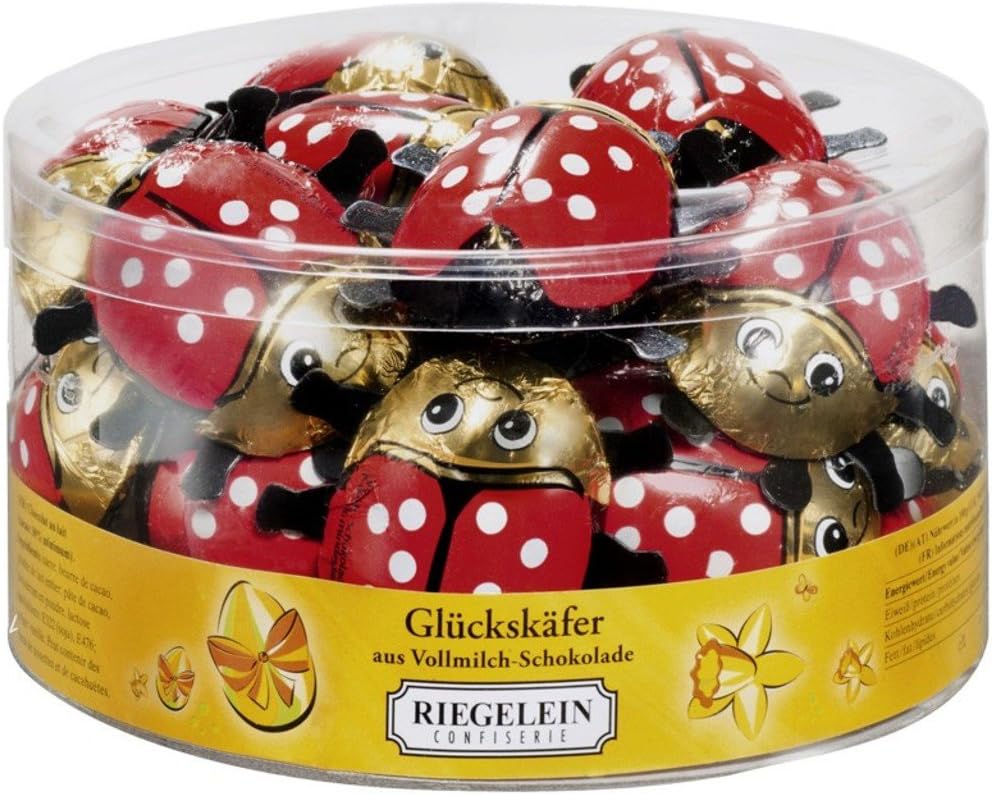 Milk Chocolate Foiled Novelty Ladybugs Full Box 30 x 12.5g