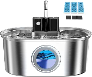 Top-Rated Stainless Steel Pet Fountain — Editor's Choice