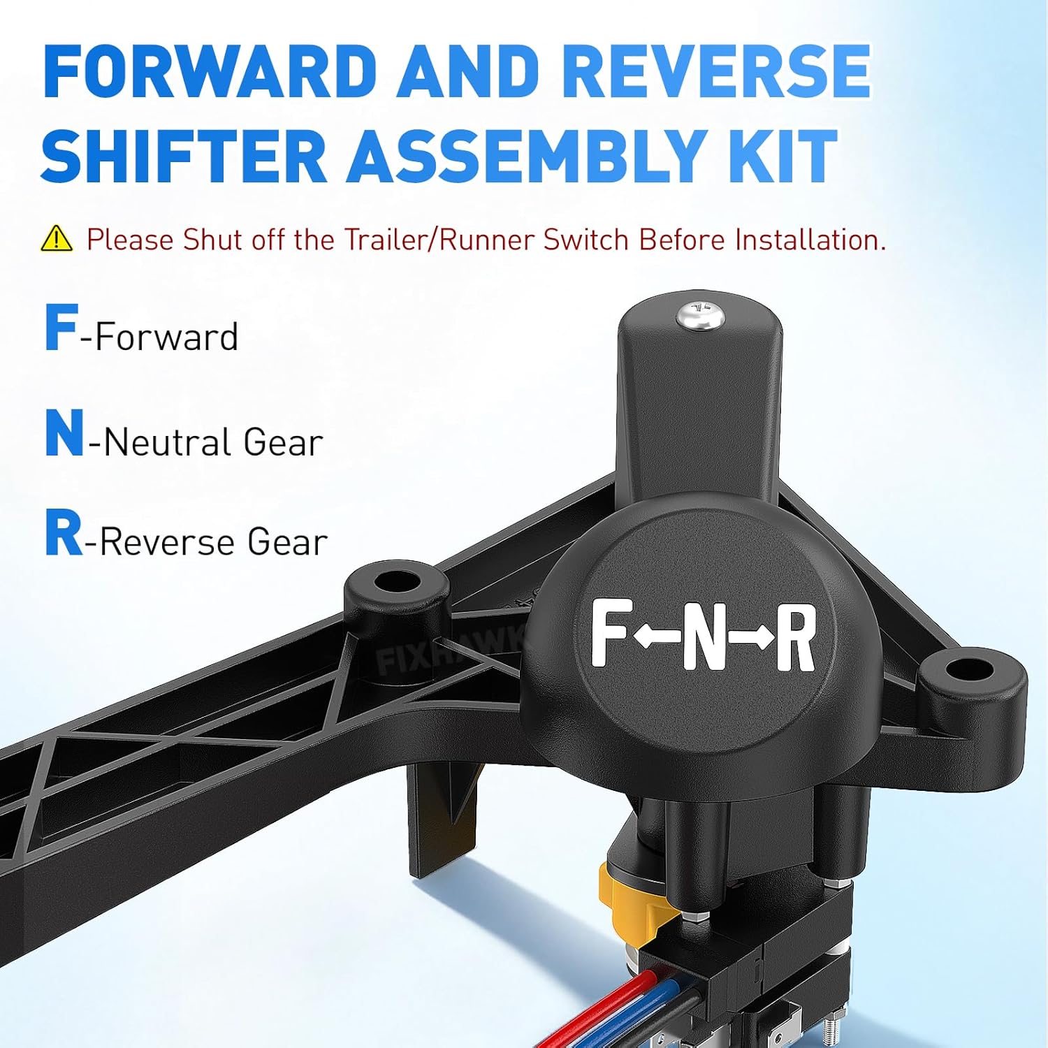 Club Car FNR Shifter Assembly, Golf Cart Forward and Reverse Shifter Fit for Gas Club Car DS 1992-up Golf Cart .Replace OEM#1016947 1012987 8233 8248