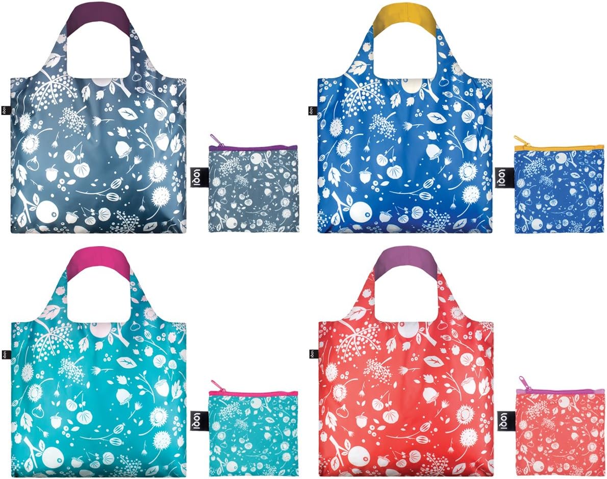 LOQI Seed Collection Pouch (Set of 4), Multicolor