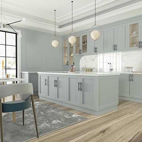 Miniatura 6 de goldenwarm Paquete de 10 manijas de gabinete negras, paquete de 10 tiradores de gabinete de 3-34 pulgadas (3.780 in), tiradores de gabinete negro