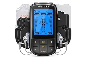 3-in-1 TENS Machine with 30 Modes and 40 Intensities