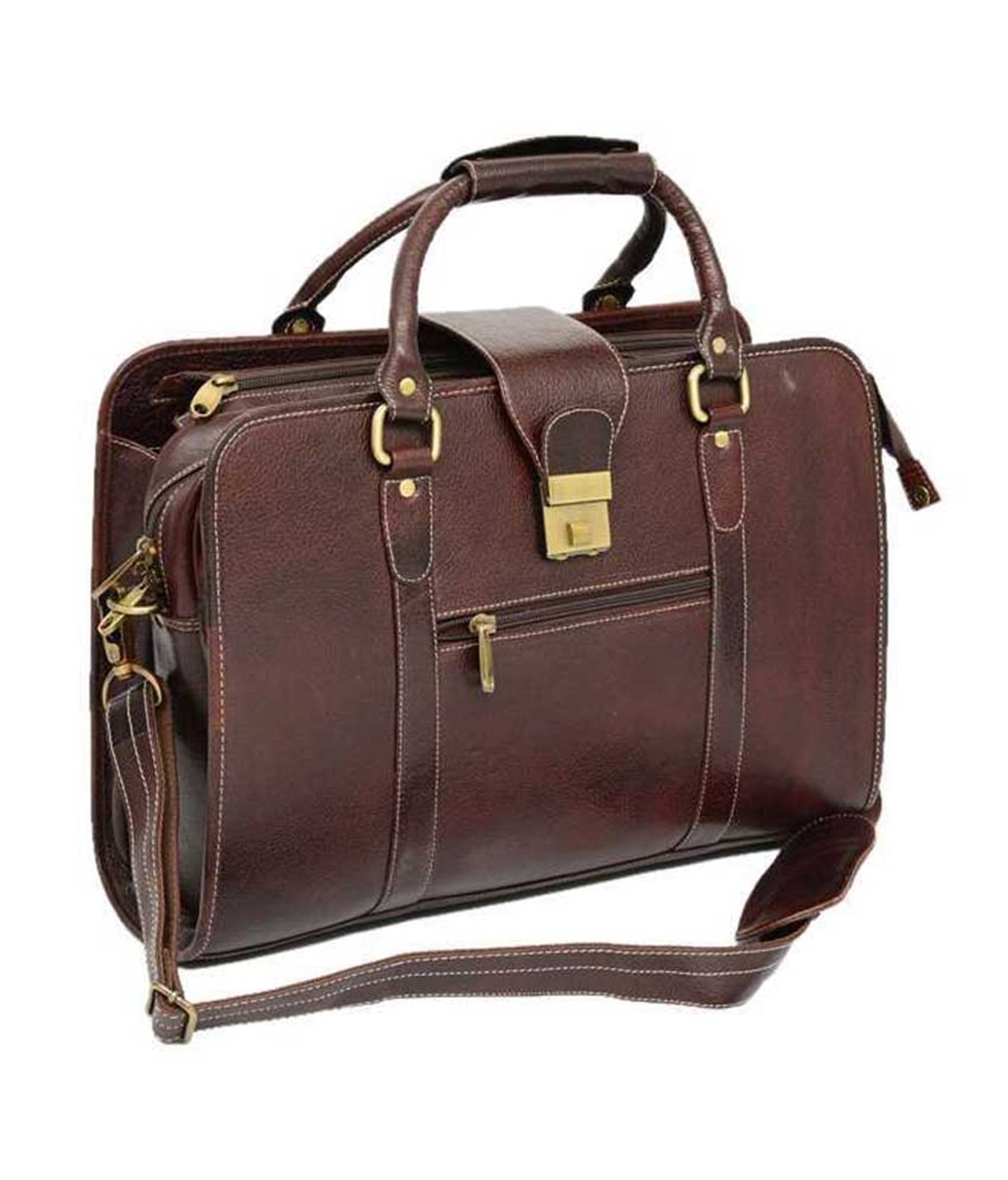 Bag Jack Eltanin Genuine Leather Laptop Upto 17 Inches MacBook Pro Briefcase Men Office Travelling Documents Storage Carry On Handle Shoulder Strap Suitcase (B01N7BOFMG) Amazon Price History, Amazon Price Tracker