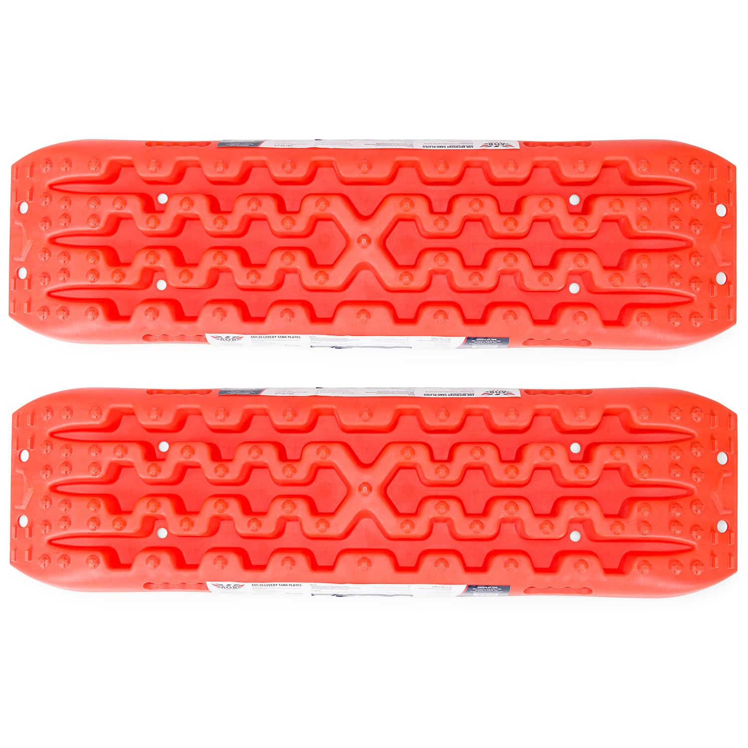 Aor American Off Road Sp03-Or Universal Orange Hd Recovery Sand Plate Set
