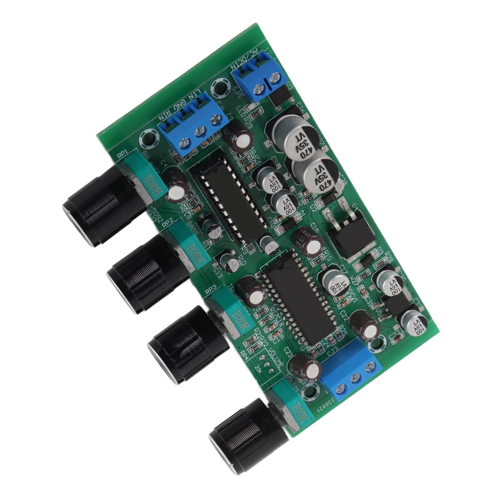 Amplifier Tone Board Preamplifier Volume Control Board Power Amplifier Module for Home Theater
