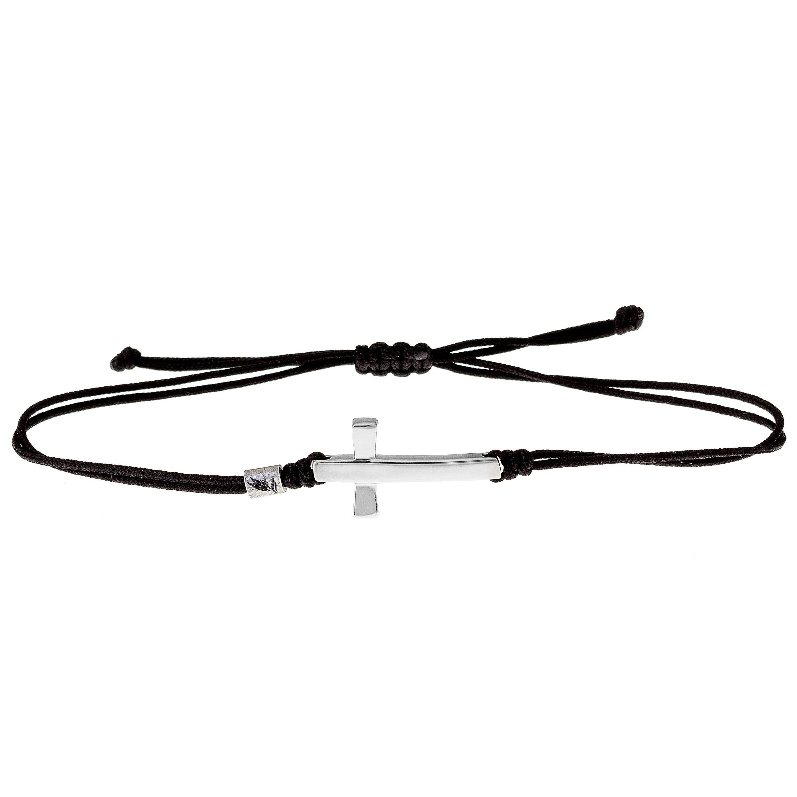 Wind PassionPulsera Cruz para Mujer y Hombre | Pulseras Paracord de Cuerda Nautica Ajusables