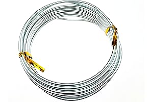 Aluminum Craft Wire 3mm, Bendable Metal Wire for DIY Craft