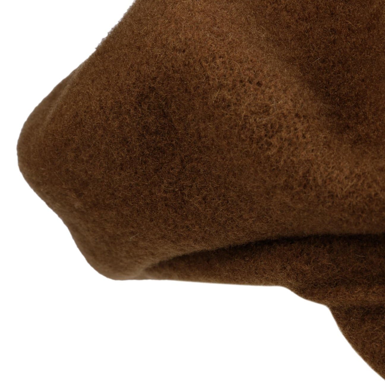 Uni Wool Ballonmütze Schirmmütze Made in EU Damen Herbst Winter