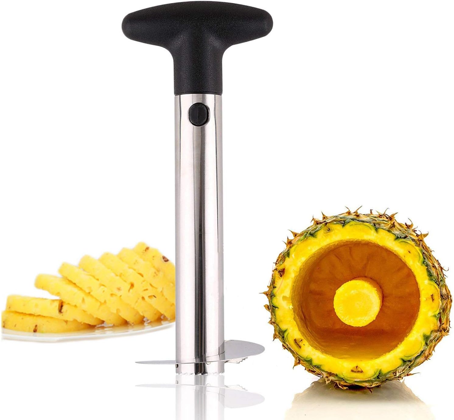 Stainless Steel Pineapple Peeler Handheld Fruit Corer