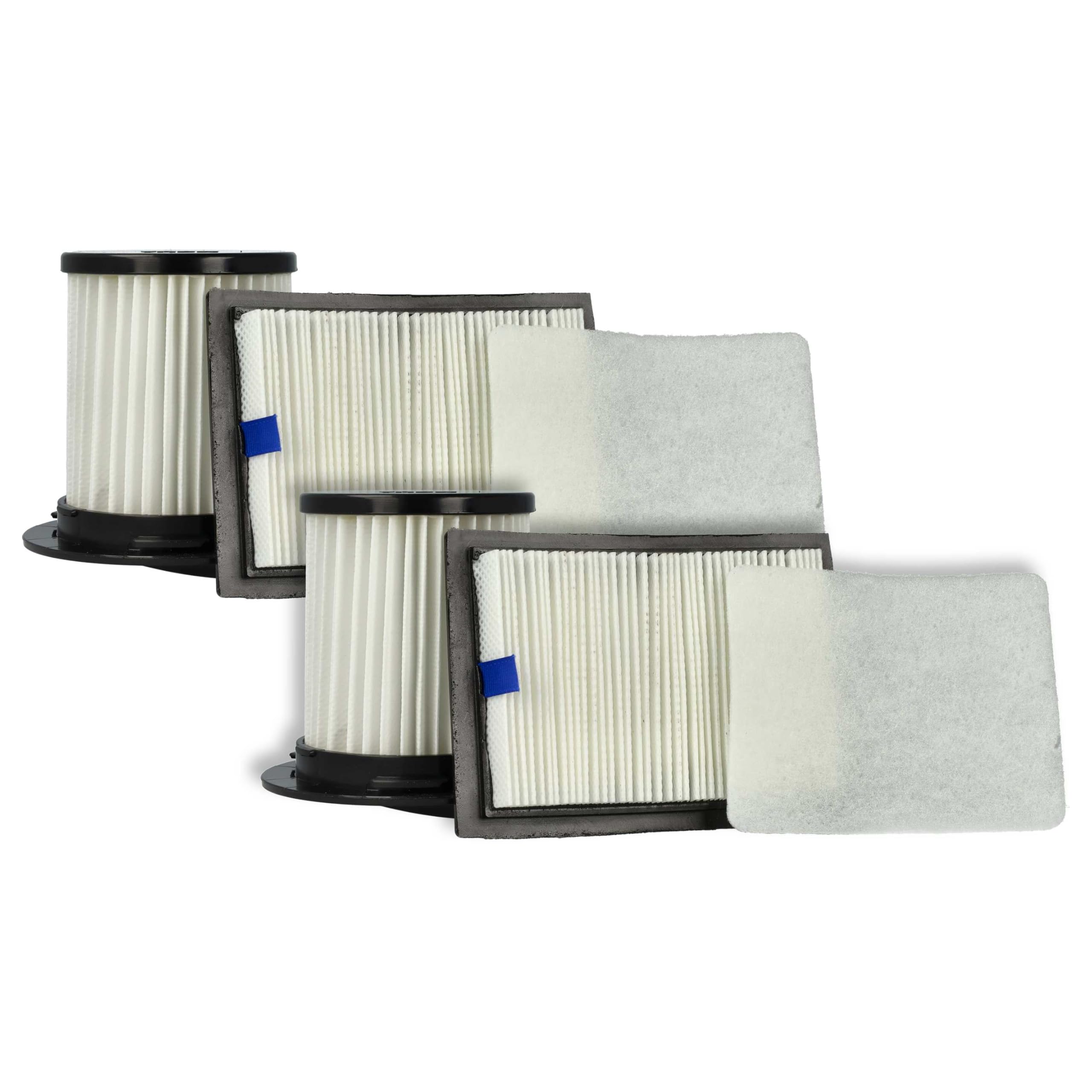 Vhbw set di 4x filtro compatibile con Miele Scout RX-1 aspirapolvere