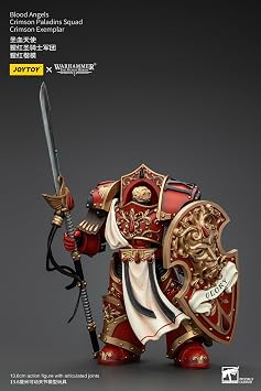 JOYTOY Warhammer The Great Back of Horus Blood Angel Crimson Paladin Squad Crimson Exempler Action Figure Complete Figure