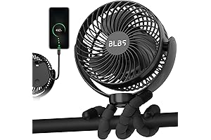 Stroller Fan - Ultimate Clip-On Cooling for Infants and Pets