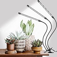 Vista 10 de Luces de Crecimiento para Plantas de Interior, 84LEDs Luces de Clip para Plantas, Lámparas LED de Espectro Completo para Crecimiento de Plantas
