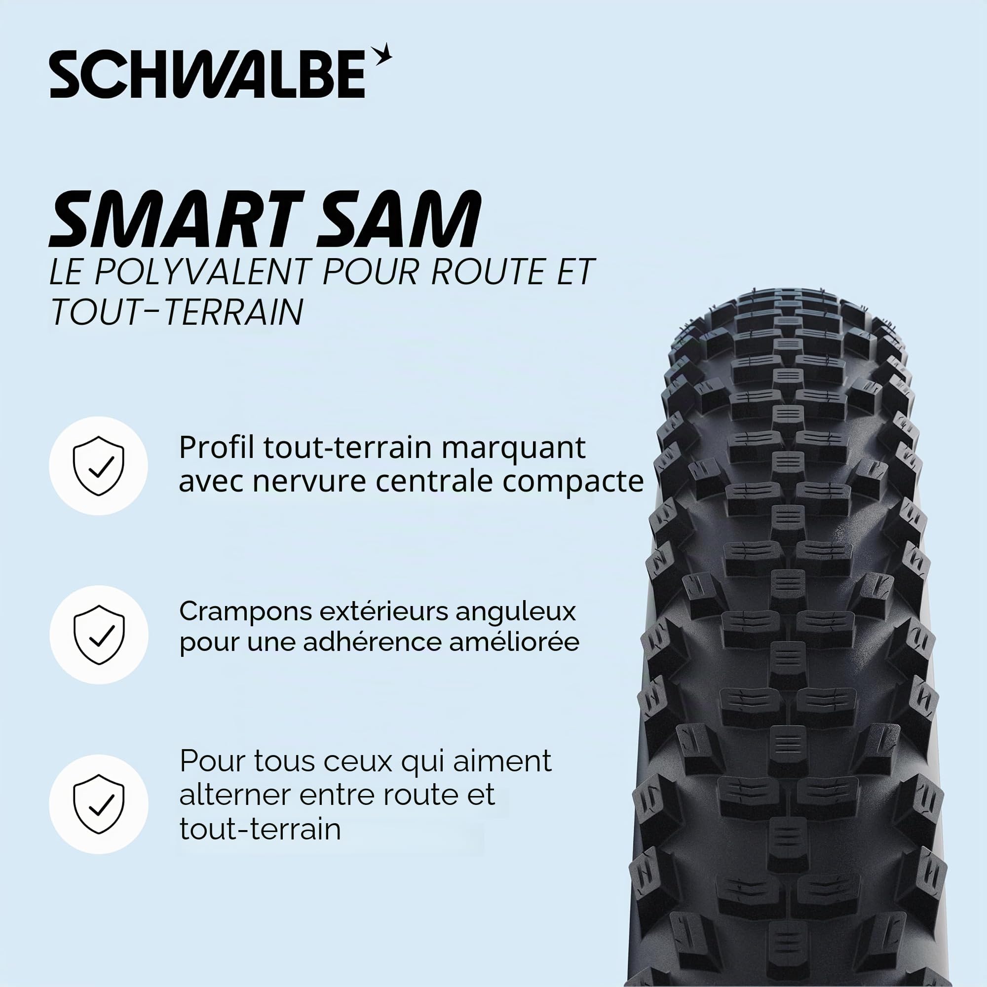 Schwalbe Smart Sam Performance Pneu VTT // 54-622 (29 x 2,10")