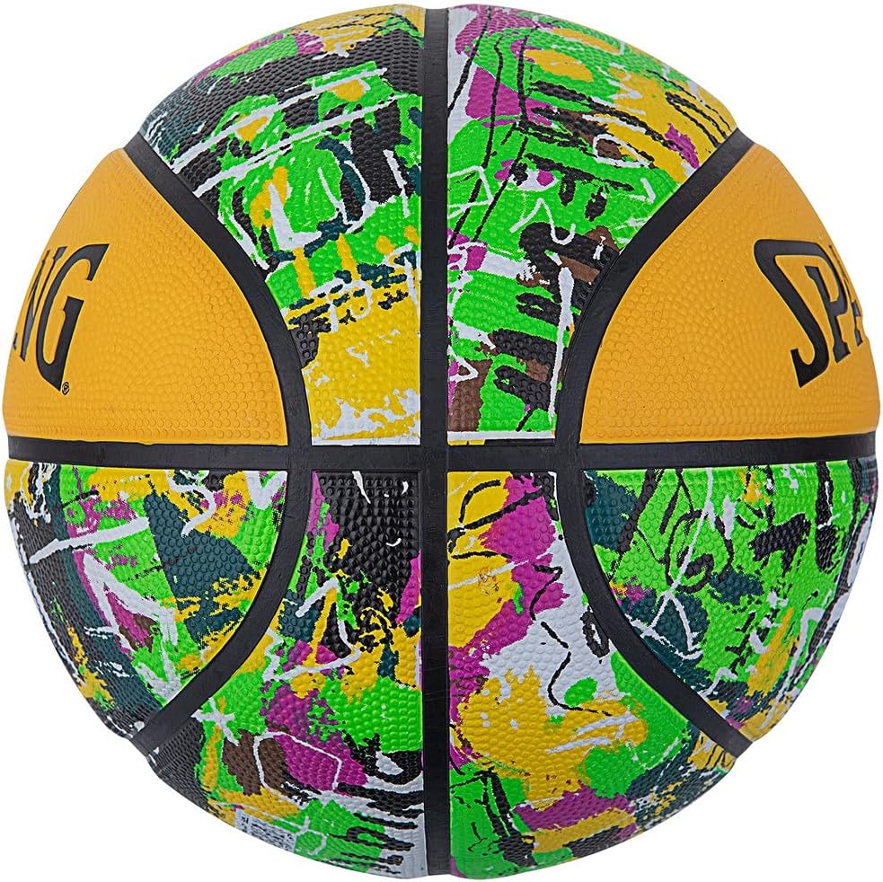 Spalding Graffiti Basketball Ball, No. 5, Rubber