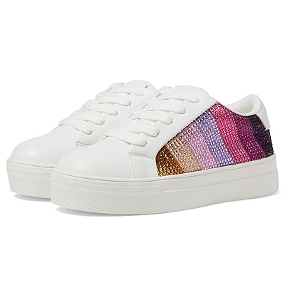 Kurt Geiger London Kids Mini Laney Crystal Stripe (Little Kid/Big Kid) Girls Shoes Gradient Pink