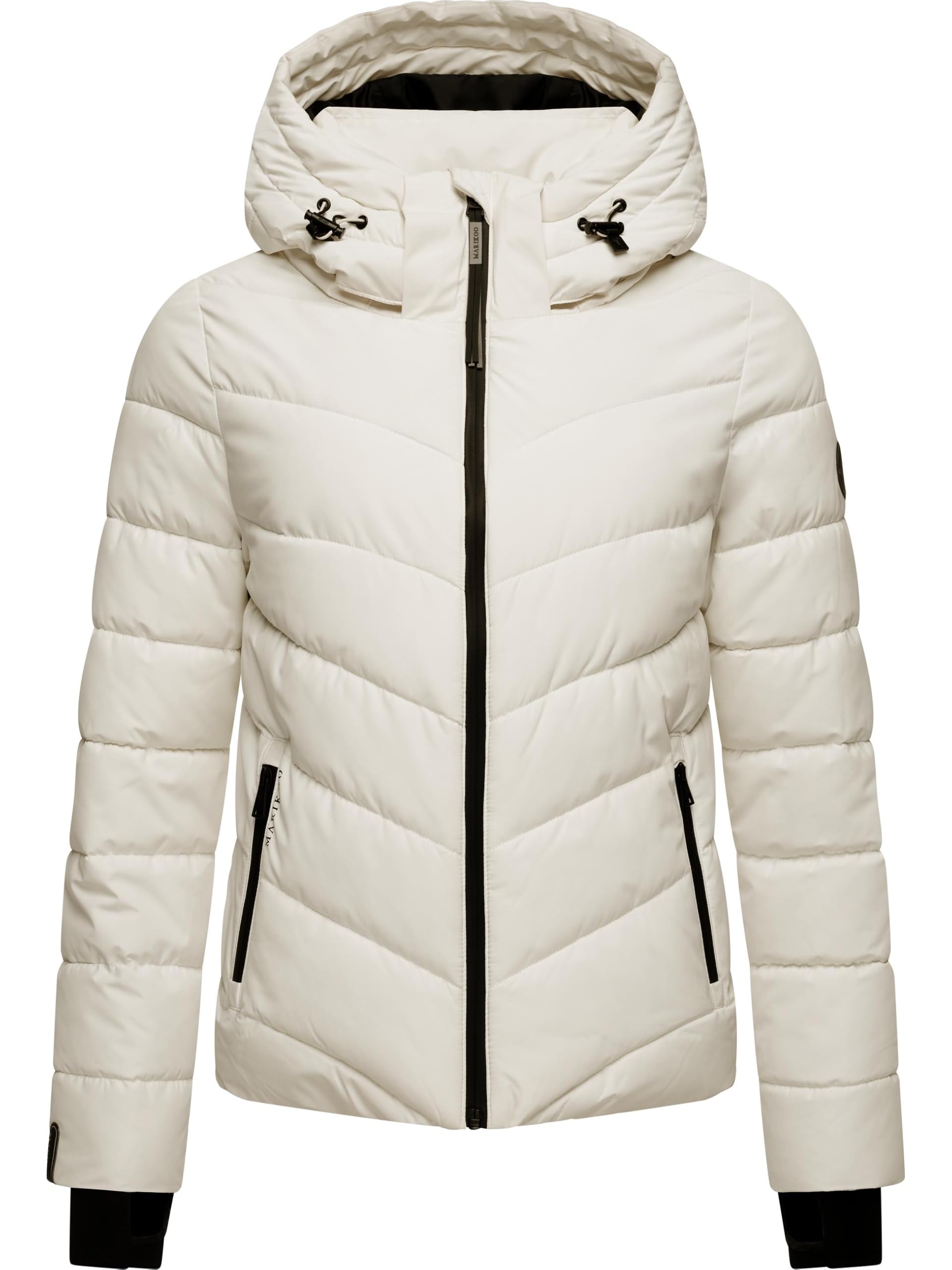 MARIKOO Women's Samuiaa XVI Quilted Jacket, Off-White, S