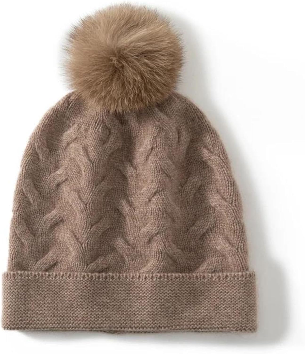 Women's Lightweight Warm Beanie Winter Cold Weather Casual Knitted Hat Solid Color Slouchy Skull Cap