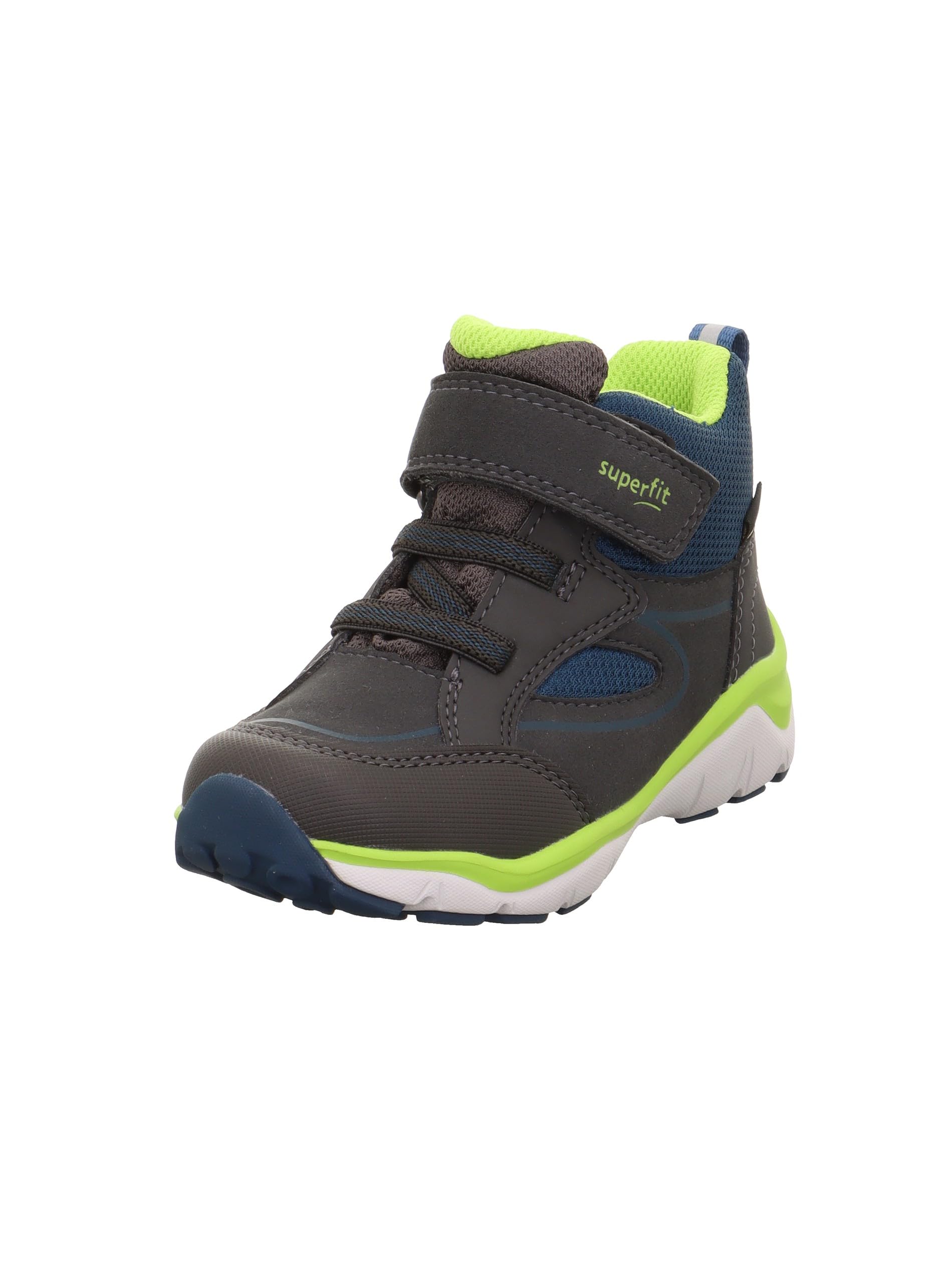Superfit Boys SPORT5 Gore-Tex Sneaker, GRAU/HELLGRÜN 2000