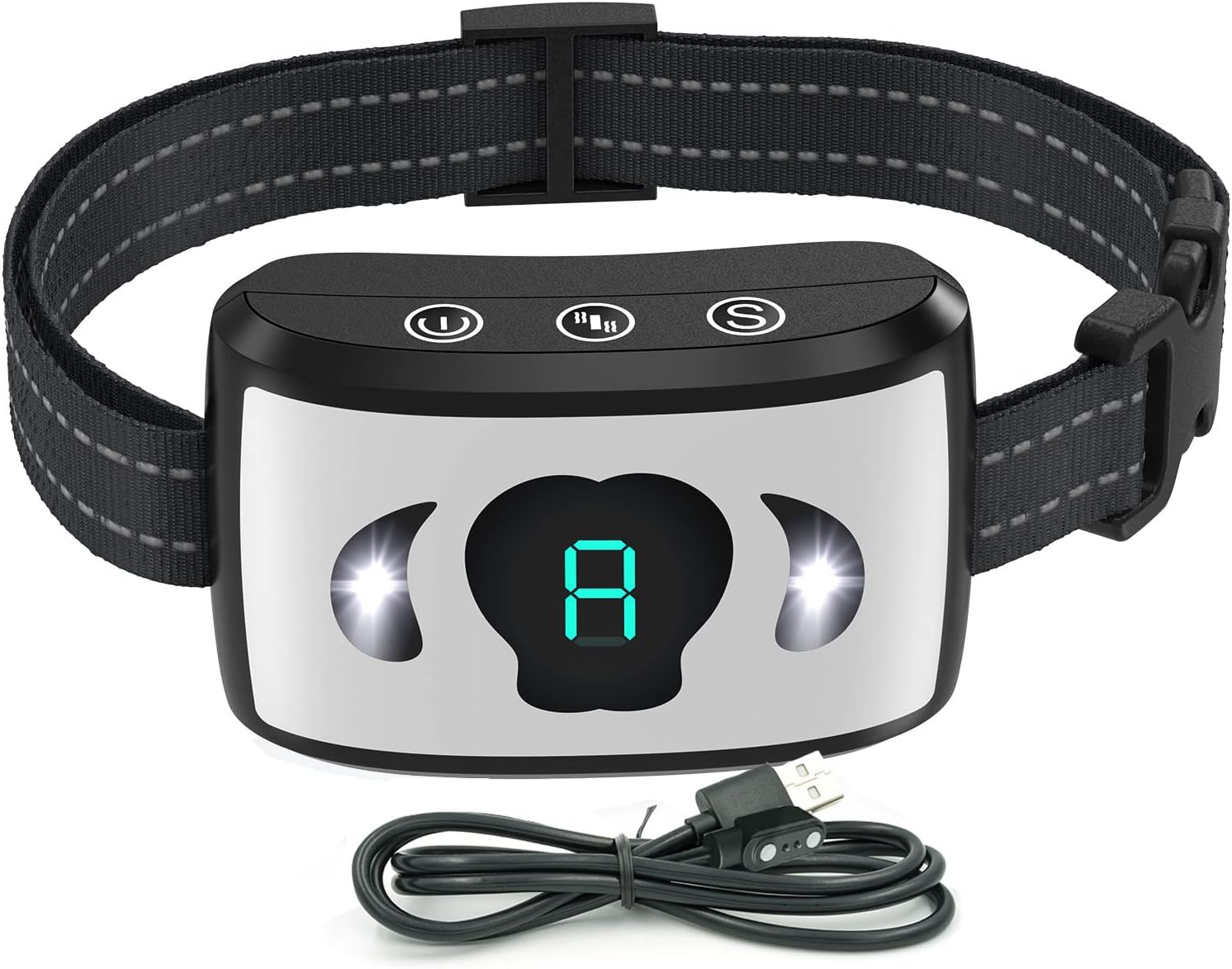 Collare Antiabbaio Per Cani - Ricaricabile, Impermeabile IP67, 4 Modalità Con Vibrazione E Suono - Foto 4