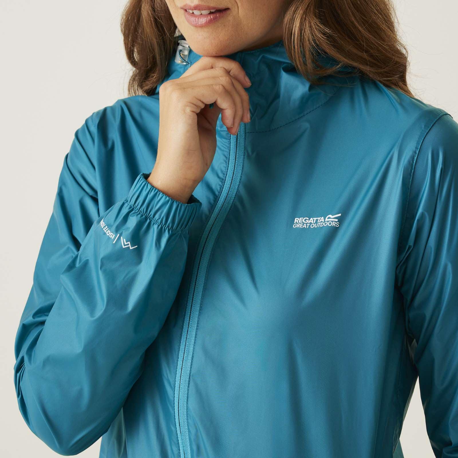 Regatta Womens Pack It Jacket Outdoor Active Jackets Waterproof Shell Chubasquero Mujer (Pack de 1)