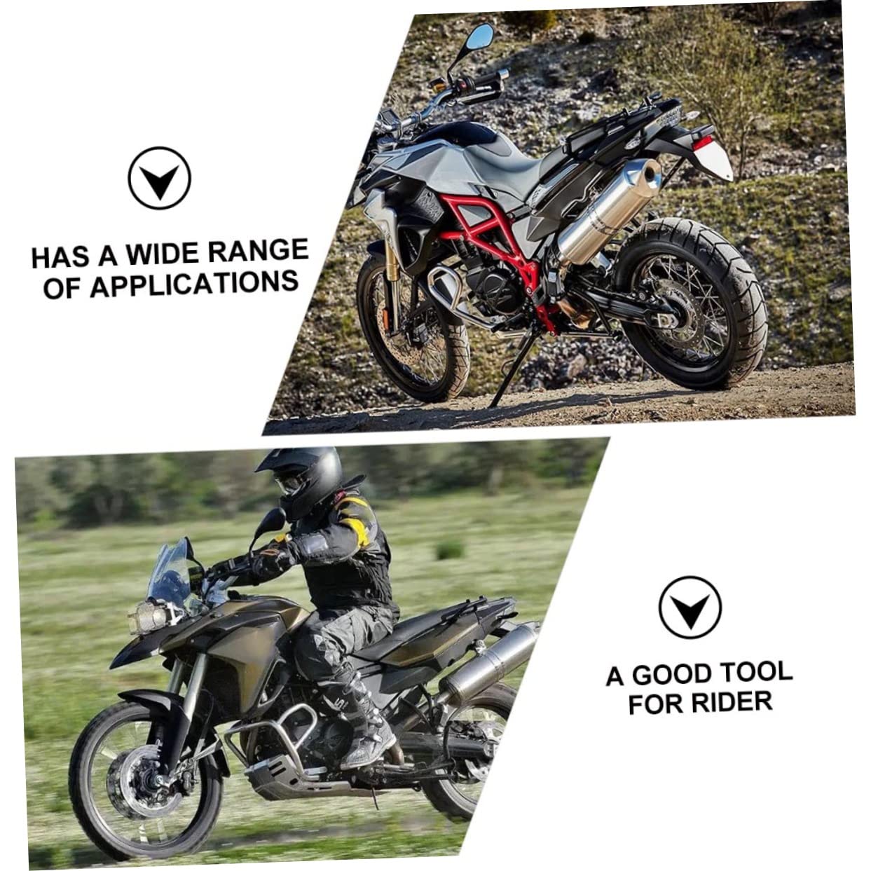 Soporte de GPS para Motocicleta de Aleación de Aluminio, Negro, para Teléfono, Fácil Instalación y Uso Seguro en Moto