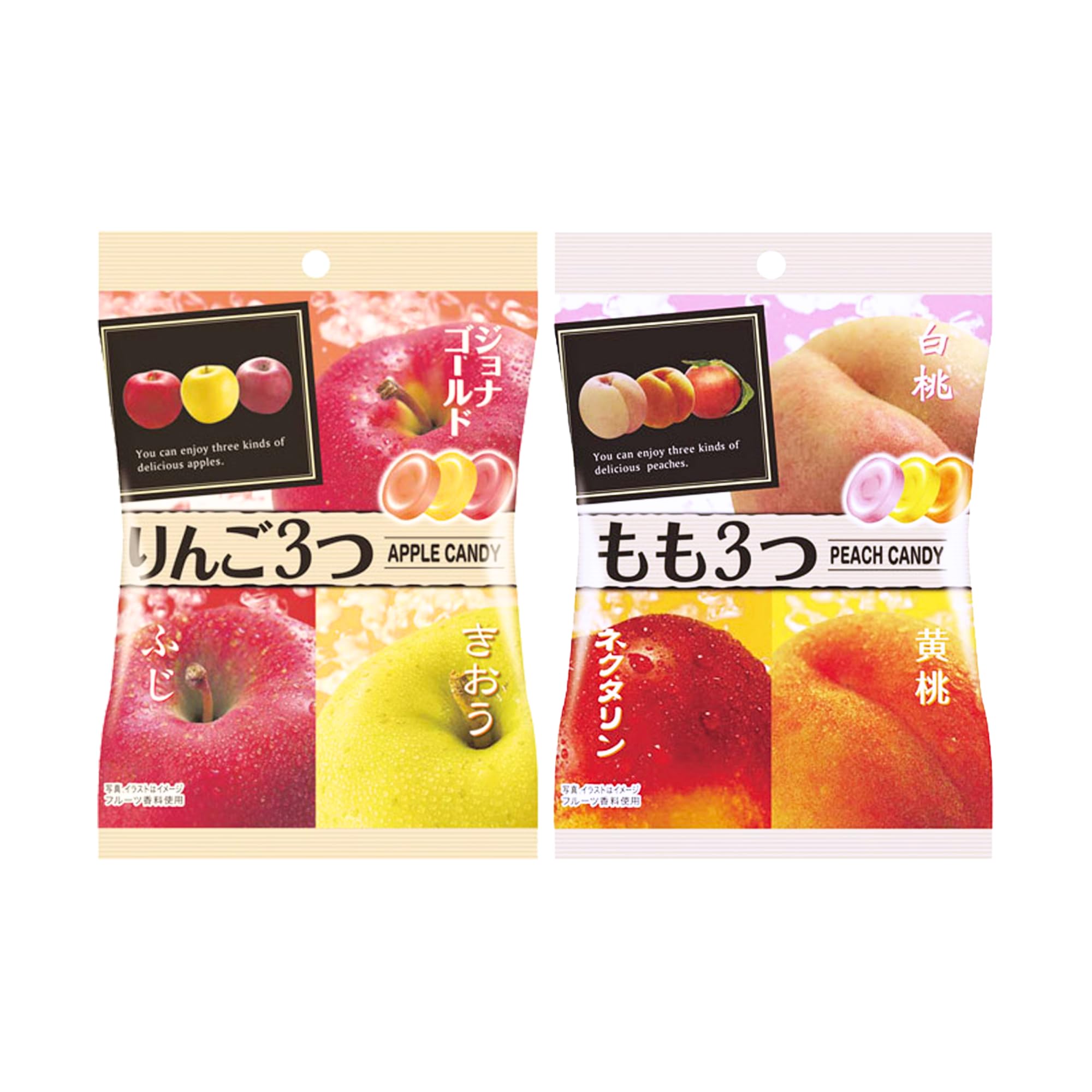 果物 candy candy Amazon.com : Umaya Premium Japanese Hard Candy 2 Pk - Apple Trio